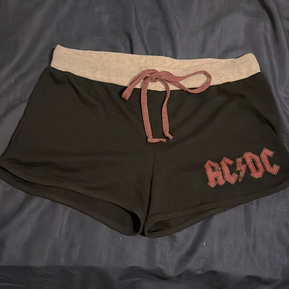 AC DC Black Lounge Shorts *NWOT*